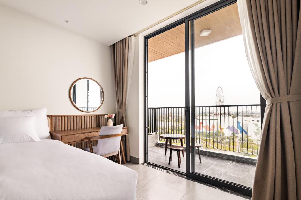 Review Hoang Thinh Hotel & Apartment Danang: Căn hộ có bếp gần khu vui chơi