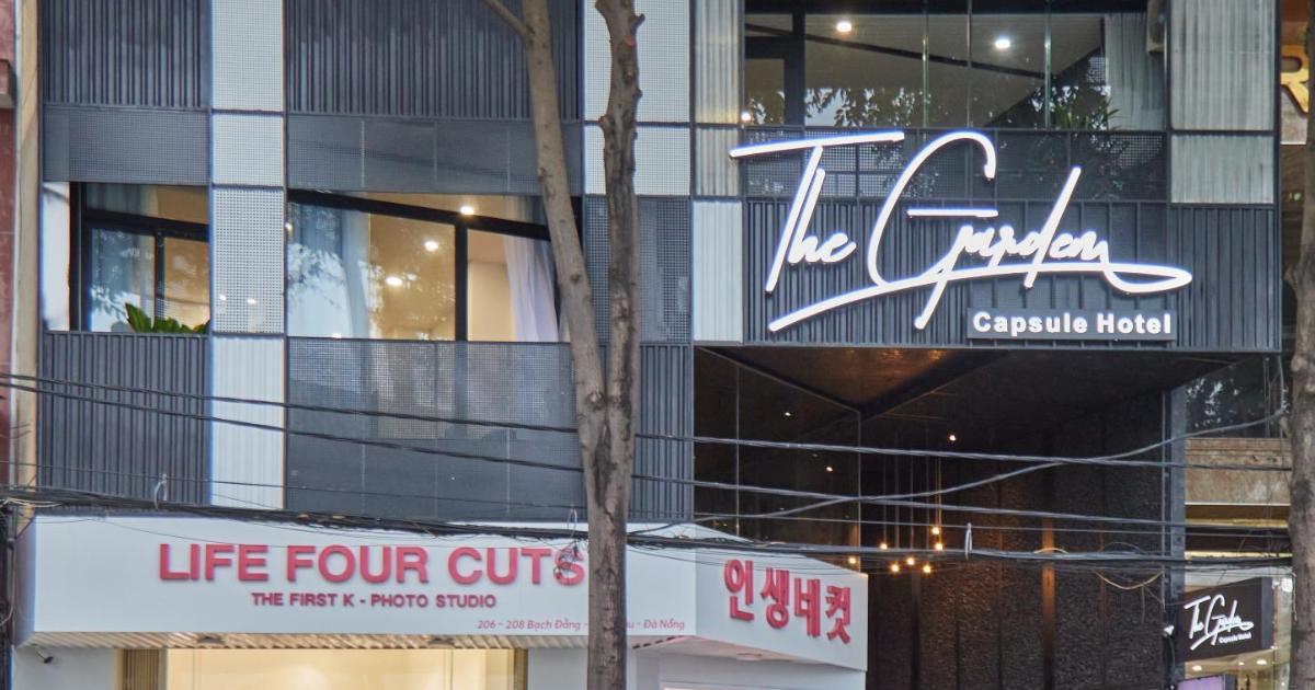 Review The Garden Capsule Hotel bên sông Hàn tại trung tâm Đà Nẵng